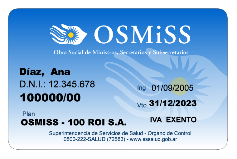 credencial plan osmiss-100